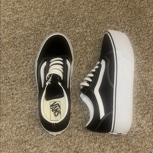 Vans Classic Black and White Low-Tops